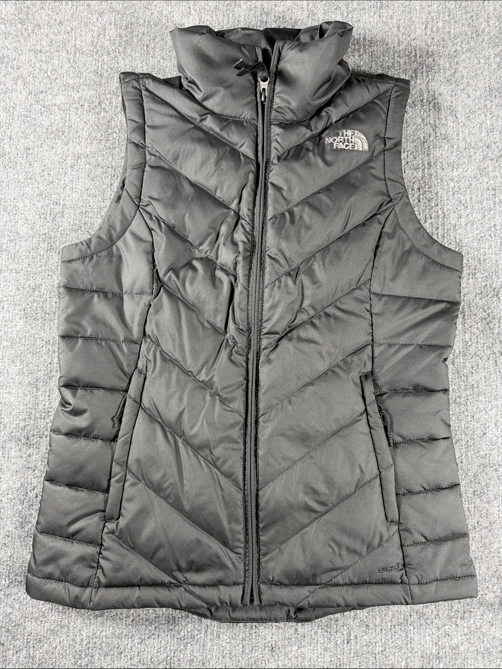 The North Face Black 550 Down Puffer Vest